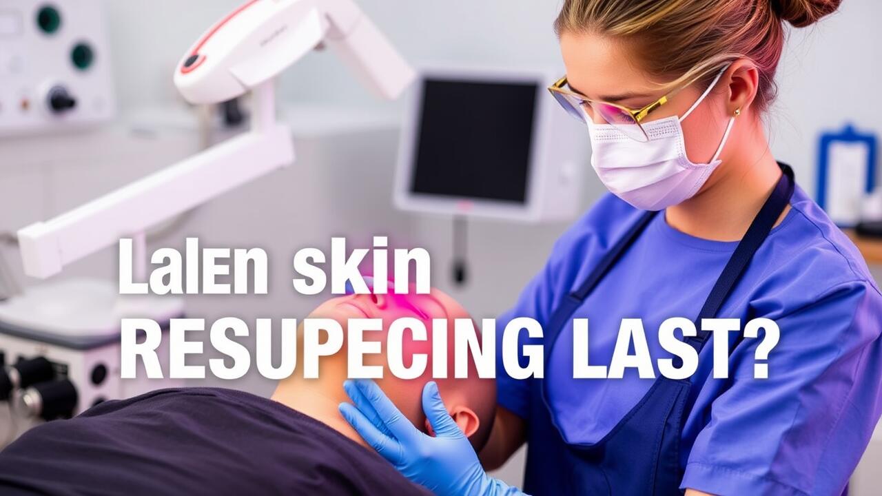 How long does laser skin resurfacing last?