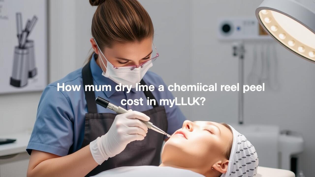 How much does a chemical peel cost in the UK?