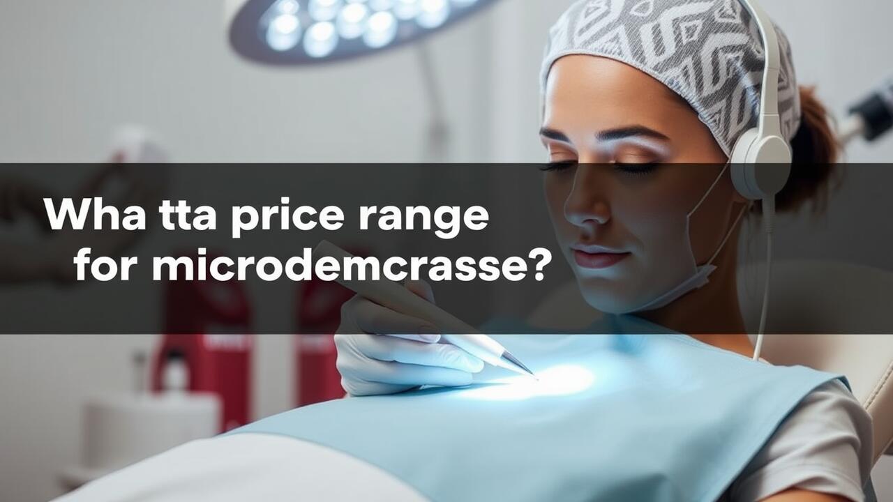 What is the price range for microdermabrasion?